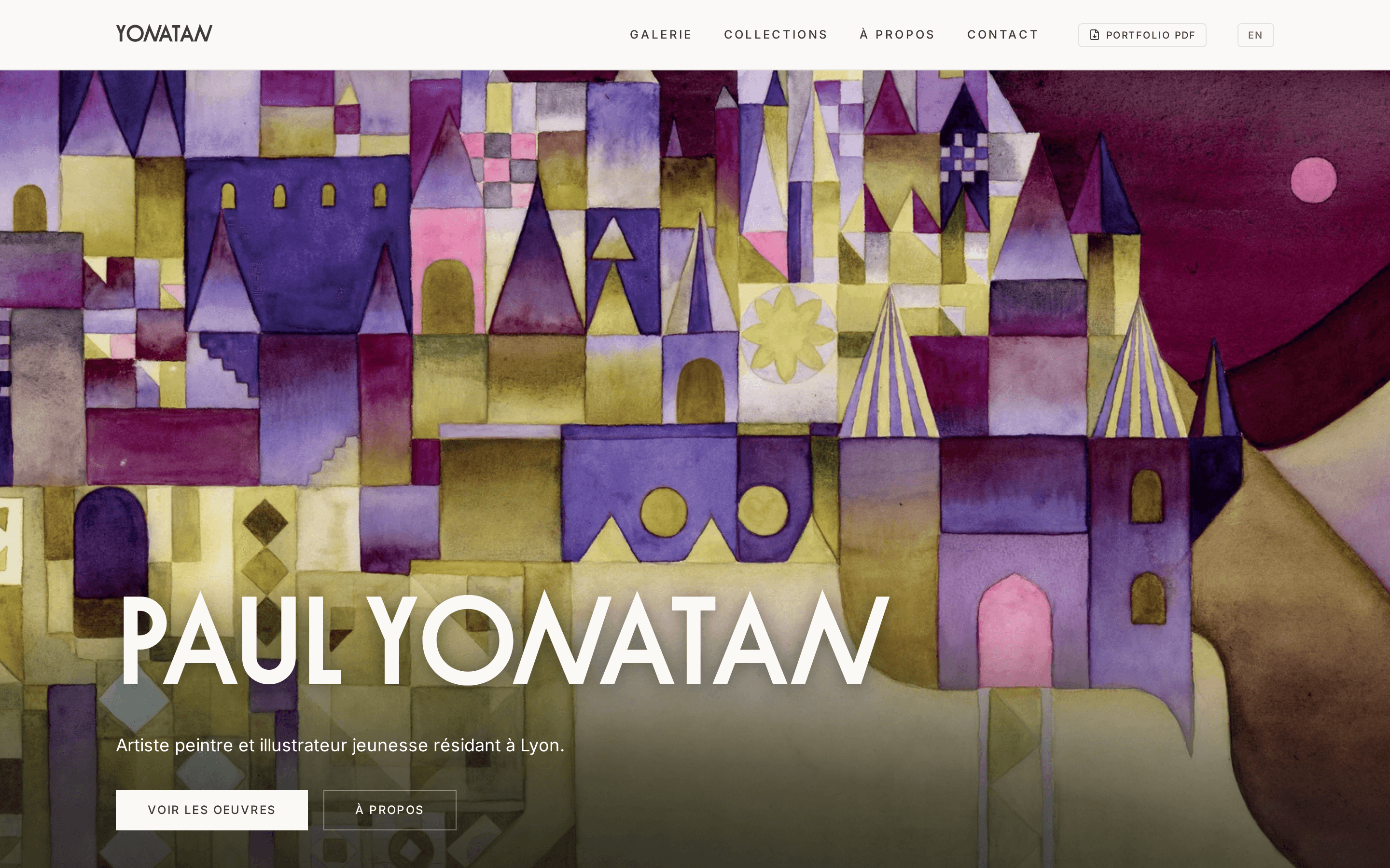 paulyonatan.com - Artiste peintre & illustrateur jeunesse à Lyon